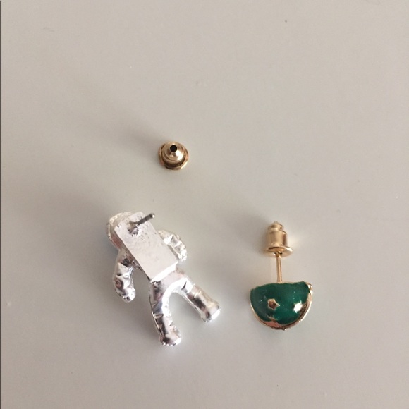 Astronaut and Planetary Earring Set - Picture 4 of 7
